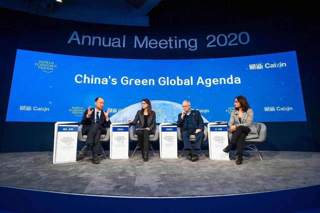 公共与环境事务研究所所长马军在瑞士对近年来中国在应对气候变化方面所做的工作发表看法