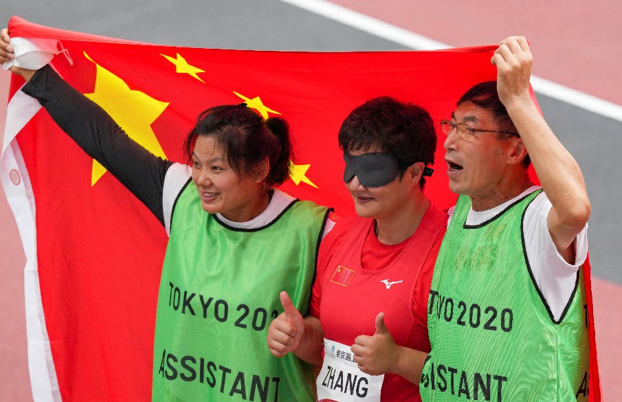 东京残奥会过半 中国队稳居金牌榜和奖牌榜首位