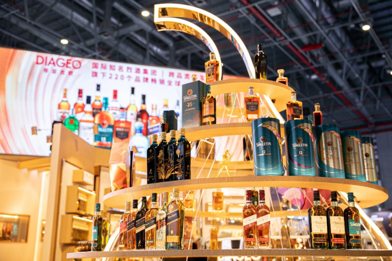 帝亚吉欧中国市场消费升级明显高端化趋势将持续进博会时间